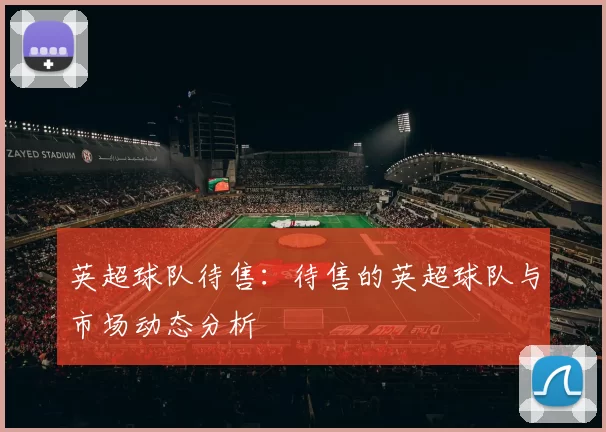英超球队待售：待售的英超球队与市场动态分析