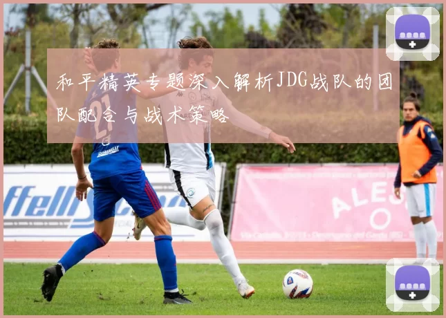 和平精英专题深入解析JDG战队的团队配合与战术策略